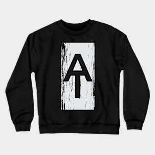 Appalachian Trail White Paint AT Trail Marker design Crewneck Sweatshirt